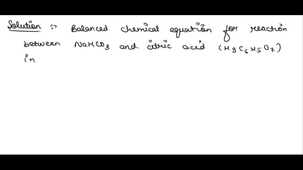 AlkaSeltzerÂ® contains both baking soda (NaHCO3) and citric acid