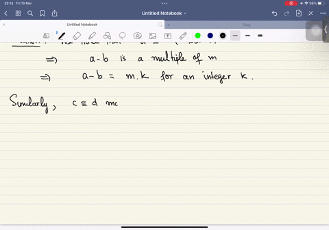 10_-let-abcd-and-m-be-integers-such-that-m-0-a-b-mod-m-and-c-d-mod-m-prove-that-ac-bd-mod-m-56076
