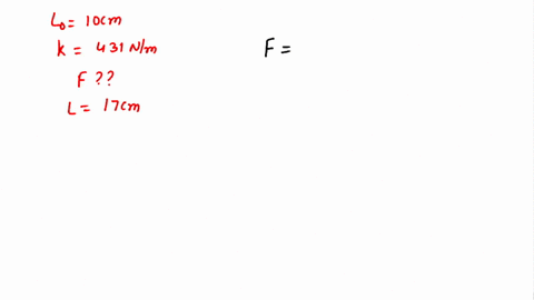 an-unstretched-10-cm-long-spring-has-a-force-constant-k-of-431-nm-how-much-force-is-required-to-stretch-the-spring-to-a-length-of-17-cm-1-3000-n-2-300-n-3-30-n-4-3-n-05519