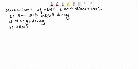 which-of-the-options-are-mechanisms-of-mrna-surveillance-nonstop-mrna-decay-no-g0-decay-trna-mediated-mrna-decay-nonsense-mediated-mrna-decay-premature-termination-mediation-49071