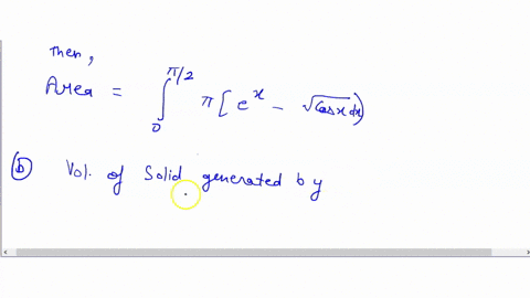 let-r-be-the-region-in-the-first-quadrant-enclosed-by-the-graph-of-f-x-vcosxthe-graph-of-gx-ead-the-vertical-line-x-as-shown-in-the-figure-above-a-write-but-do-not-evaluate-an-integral-expre-55902
