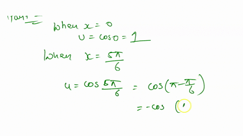 point-substitution-in-the-definite-integral-suppose-we-want-to-evaluate-the-definite-integral-6-cos-x-sin-x-dx-using-the-substitution-cosx-_-part-1-re-write-the-definite-integral-in-terms-of-38521