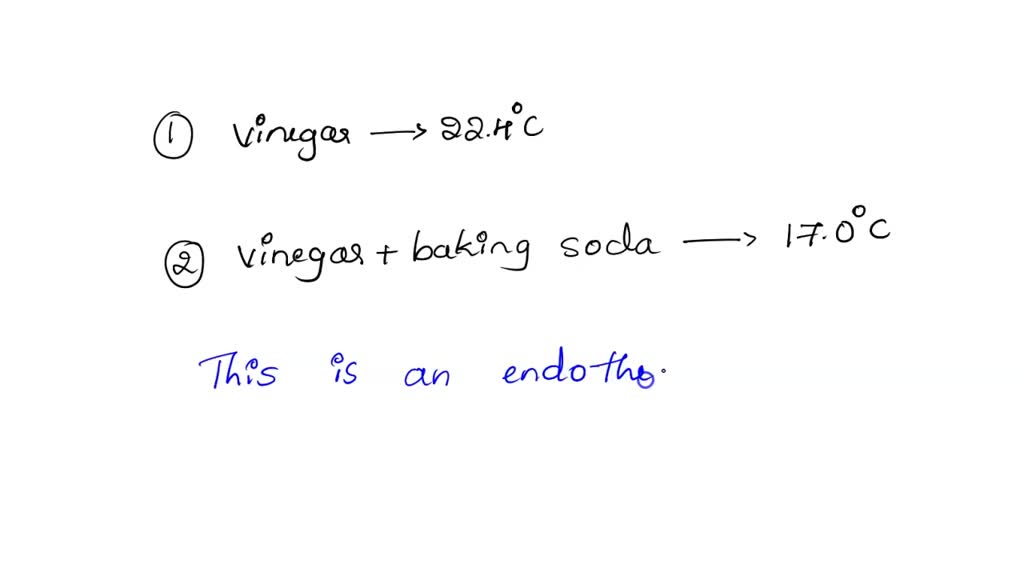 SOLVED Topic Enthalpy endothermic and exothermic reactions 1) How