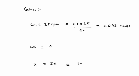 a-10-kg-ball-and-a-20-kg-ball-are-connected-by-a-14-m-long-rigid-massless-rod-the-rod-is-rotating-cw-about-its-center-of-mass-ar-25-rpm-what-torque-will-bring-the-balls-to-a-halt-in-52-s-38856