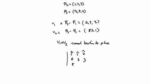 find-an-equation-of-the-plane-that-passes-through-3-2-1-1-2-3-and-9-5-4