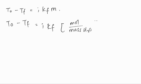 when-05-mol-of-a-certain-ionic-substance-is-dissolved-in-10-kg-of-water-the-freezing-point-of-the-resulting-solution-is-28-c-27035-k-how-many-ions-does-the-substance-give-when-it-dissolves-10929