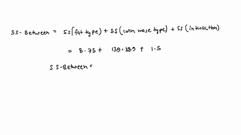 the-anova-table-using-excel-for-the-problem-situation-described-in-question-8-is-shown-below-anova-source-ss-df-ms-p-value-f-crit-300881-fat-type-875-3-29167-58334-00038-corn-masa-type-13938-09613
