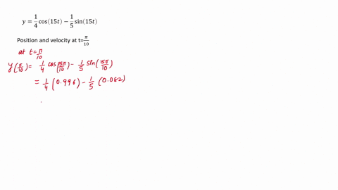 the-displacement-from-equilibrium-of-an-object-in-harmonic-motion-on-the-end-of-a-spring-is-given-below-where-y-is-measured-in-feet-and-t-is-the-time-in-seconds-determine-the-position-yt-and-36502