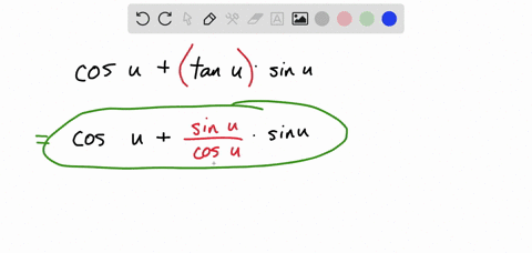 write-the-trigonometric-expression-in-terms-of-sine-and-cosine-and-then-simplify-cosu-tanu-sinu-17448