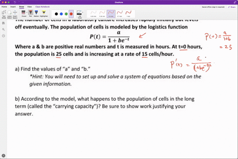 the-number-of-cells-in-a-laboratory-culture-increases-rapidly-initially-but-levels-off-eventually-the-population-of-cells-is-modeled-by-the-logistics-function-pt-1-be-where-b-are-positive-re-63471