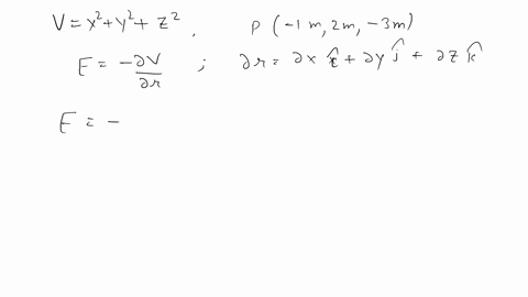 electric-potential-in-a-region-of-space-is-given-by-v-x2-y2-z2what-will-be-the-electric-field-intensity-at-a-point-p-1-m-2m-3-m-88045