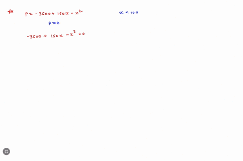 if-the-profit-function-for-firm-is-given-by-px-3600-150x-and-limitations-on-space-require-that-production-be-less-than-100-units-find-the-break-even-points_-enter-your-answers-as-comma-separ-95577