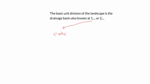 the-basic-unit-division-of-the-landscape-is-the-drainage-basin-also-known-at-1-or-2