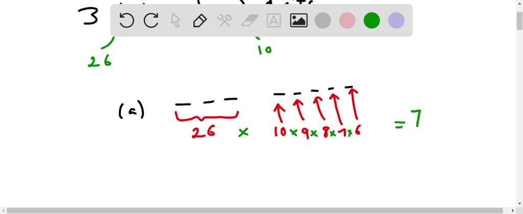 SOLVED: An Identification Code Is To Consist Of 3 Letters Followed By ...