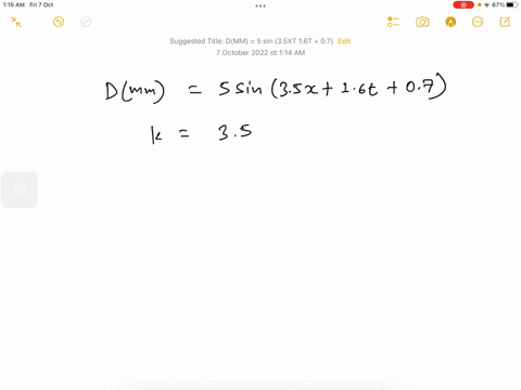 a-wave-is-represented-by-the-equation-d-mm-5-sin35x-16t-070-where-x-is-in-meters-and-t-is-in-seconds_-part-a-its-wavelength-is-azd-m-submit-request-answer-part-b-the-wave-is-moving-to-the-08037