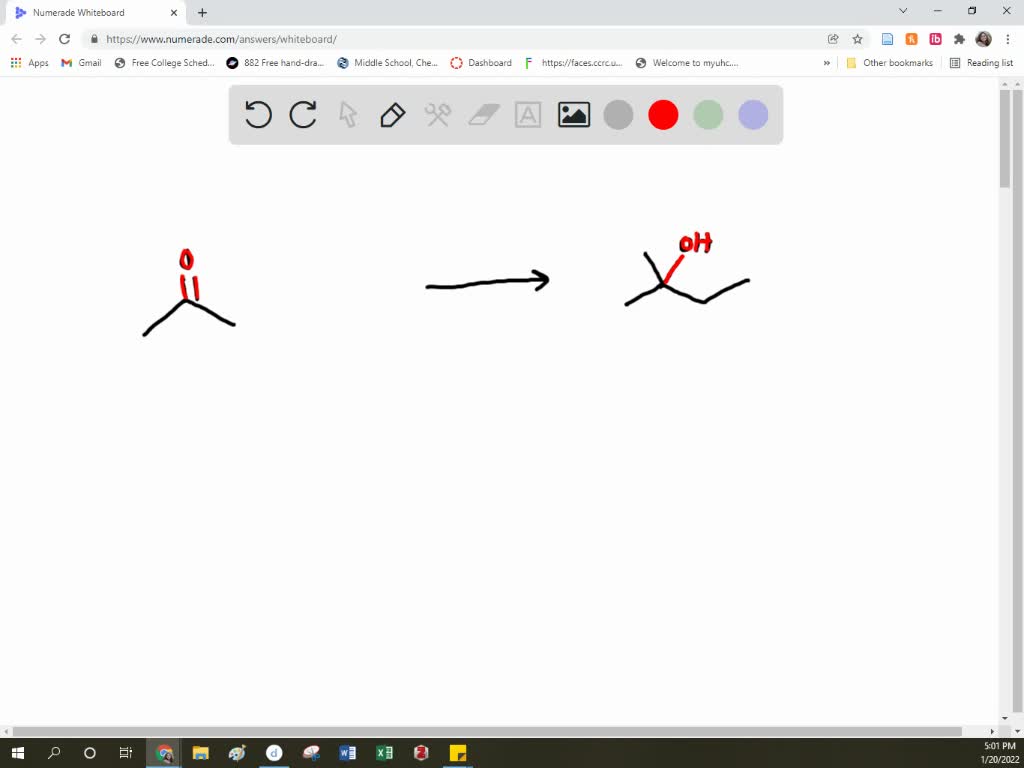 SOLVED Which Grignard reagent; followed by aqueous workup can be used