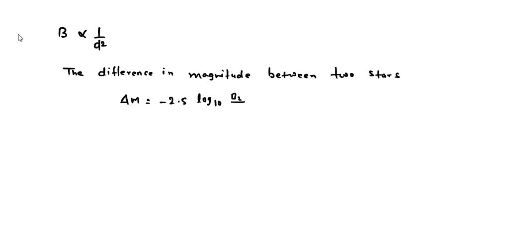 SOLVED: 'Consider Two Identical Stars, A And B Star B Is 10 Times ...