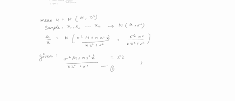 30-in-reporting-the-results-of-a-statistical-investigation-a-statistician-reports-that-his-posterior-distribution-for-p-is-a-normal-distribution-with-mean-52-and-variance-10-and-that-his-sam-07675