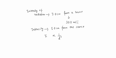 if-the-intensity-of-radiation-30-cm-from-from-the-source-a-source-is-300-mci-what-is-the-intensity-10-cm-select-one-90-102-mci-b-27-ci-c33-mci-d-10-mci-05086