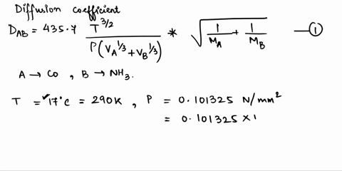 ouestion118marks-mass-transfer-is-occurring-from-a-co-bubble-having-a-radius-of-003281-ftthe-bubble-is-suspended-in-a-large-volume-of-still-nh-at-526c-and0101325-nmmpressurethe-temperature-i-38728
