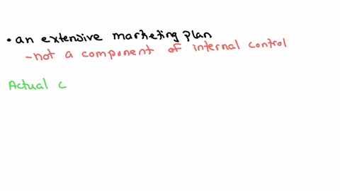 each-of-the-following-is-a-component-of-internal-control-except-select-answer-from-the-options-below-bonding-of-employees-segregation-of-duties-an-extensive-marketing-plan-prenumbered-documents