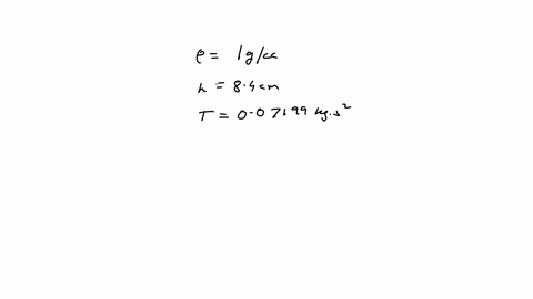 water-density10gcm3-rises-in-a-glass-capillary-tube-to-a-height-of-84-cm-at-25c-what-is-the-diameter-of-the-capillary-tube-the-surface-tension-of-water-is-007199-kgs2-28547