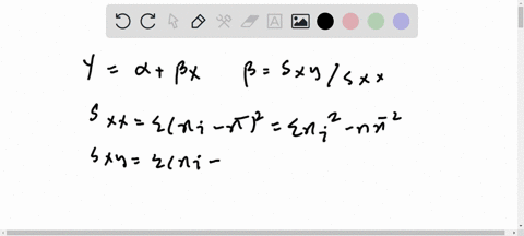 a-sample-of-20-observations-corresponding-to-the-regression-model-y-a-bx-where-is-normal-with-zero-mean-and-unknown-variance-gave-the-following-data-exi-1862-ey-219-xx-x-2154-zy-y-869-ex-xy-08564