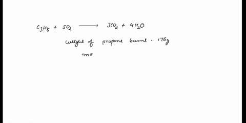 how-many-moles-of-carbon-dioxide-are-produced-when-a-person-burns-176-grams-of-propane-in-a-stove-90076