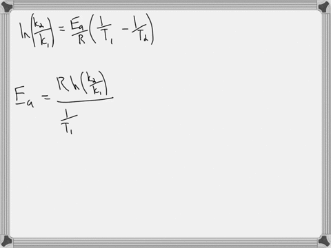 the-rate-constants-of-some-reactions-double-with-every-10-degree-rise-in-temperature-assume-that-a-reaction-takes-place-at-330-k-and-340-k-what-must-the-activation-energy-be-for-the-rate-con-40422