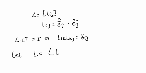 consider-two-rectangular-cartesian-coordinate-systems-that-are-translated-and-rotated-with-respect-to-each-other-the-transformation-between-the-two-coordinate-systems-is-given-by-xc-lx-where-70812