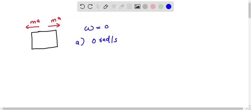 SOLVED: A rectangular plate swings from arms of equal length as shown ...