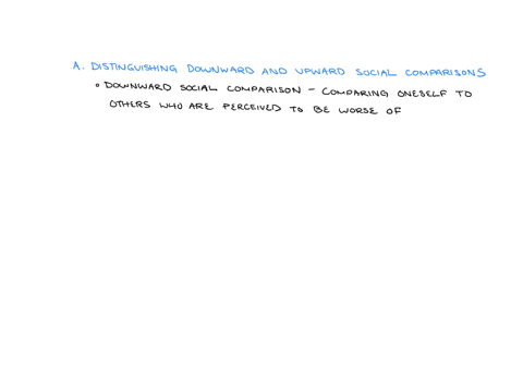 a-distinguish-between-downward-social-comparisons-and-upward-social-comparisons-2-pts-b-give-examples-from-your-own-life-2-mathrmpts