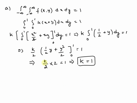 question-8-4-points-the-joint-pdf-of-x-and-y-is-kxy-if-0-x-1-0-y-1-fxy-otherwise_-find-k-so-that-f-is-a-probability-density-function-b-find-the-marginal-density-fxx-find-the-conditional-dens-09507