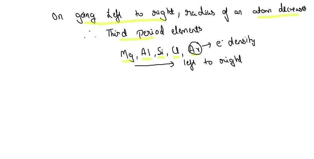 SOLVED: Rank the following elements by atomic radius. Rank from largest