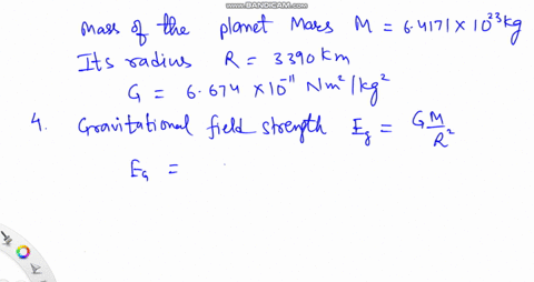 the-planet-mars-has-mass-of-64171-1023kg-and-a-planetary-radius-of-3390-km-use-g-6674-10-11-kg-be-sure-to-account-for-the-altitude-in-these-problems-7-pts-calculate-the-gravitational-field-s-12355