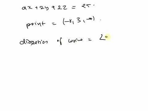find-parametric-equations-for-the-line-below-the-line-through-83-9-perpendicular-to-the-plane-9x-2y-2z-25-choose-the-correct-answer-below-0-a-x-8-9ty-3-2t2-9-2t-b-x-8-9t-y3-2tz-9-2t-c-x-8-9t-73668