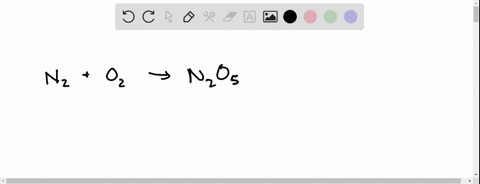 write-a-balanced-equation-for-the-reaction-of-molecular-nitrogen-n2-and-oxygen-02-to-form-dinitrogen-pentoxide-and-compute-the-following-using-the-molecular-weight-of-n1400-gmol-01600-gmol-07256