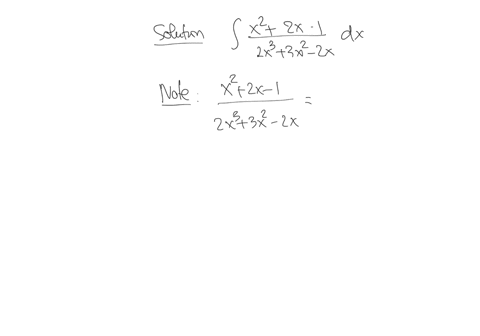 x22x-12x33x2-2xdx-integrate-using-partial-fraction-decomposition