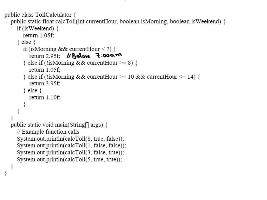 SOLVED 4 16 LAB Toll Calculation Toll Roads Have Different Fees Based what-do-am-and-pm-mean-definition-examples