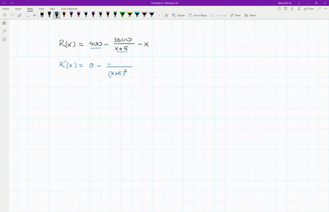 the-revenue-function-for-a-one-product-firm-is-given-by-the-following-equation-3600-rx-400-x-5-find-the-value-of-x-that-results-in-maximum-revenue-the-maximum-revenue-results-when-36563