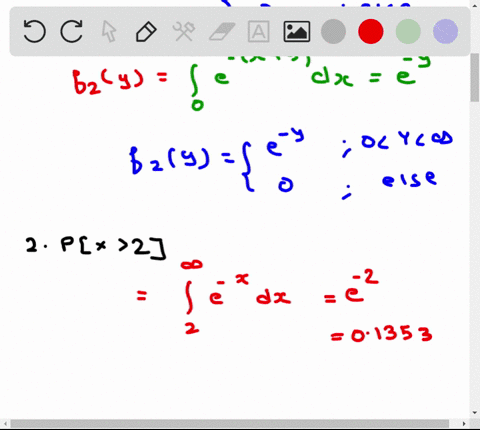 probability-theory-103332-hw-question-suppose-the-joint-pdf-of-lifetimes-of-a-certain-part-and-a-spare-is-given-by-flxy-e-xty0-x-00-y-0-and-zero-otherwise-find-1-the-marginal-pdf-fix-and-fzy-49704