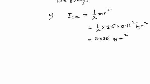 uniform-solid-disk-of-mass-m-250kg-and-radius-r-015m-rotates-about-a-fixed-axis-perpendicular-to-its-face-with-angular-frequency-8oorads-the-moment-of-inertia-of-the-uniform-solid-disk-about-31533