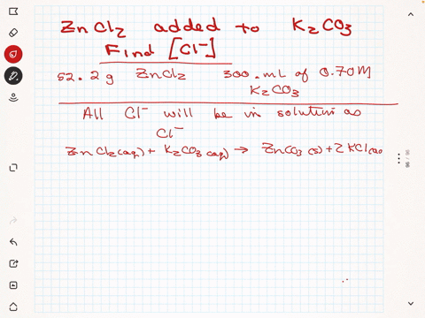 suppose-522g-of-zinc-chloride-is-dissolved-in-300ml-of-a-070-m-aqueous-solution-of-potassium-carbonate-calculate-the-final-molarity-of-chloride-anion-in-the-solution-you-can-assume-the-volum-19737