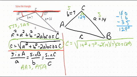 solve-the-triangle-round-the-lengths-of-sides-to-the-nearest-tenth-and-angles-to-the-nearest-degree-81013