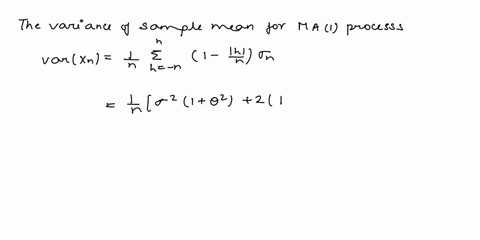 suppose-that-in-sample-of-size-100-from-an-ma1-process-with-mean-p-06-and-02-we-obtain-100-0157-construct-an-approximate-95-confidence-interval-for-pl-are-the-data-compatible-with-the-hypoth-42707