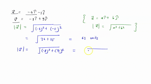 find-the-angle-in-radians-between-the-vectors-round-your-answer-to-two-decimal-places-u-6i-5j-v-8i-9j