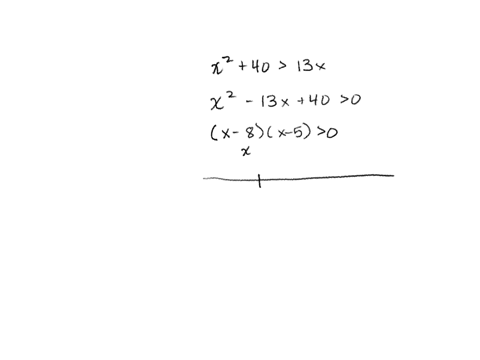use-a-sign-chart-to-solve-the-inequality-express-the-answer-in-inequality-and-interval-notation-x24013x-express-the-answer-in-inequality-notation-select-the-correct-choice-below-and-fill-in-46013