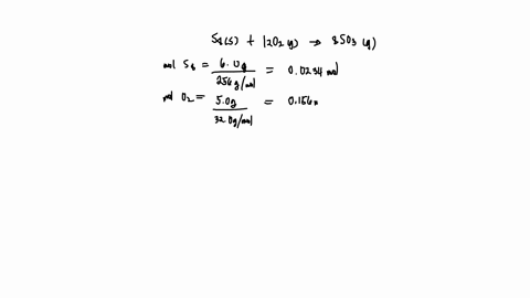 solid-sulfur-sa-and-oxygen-gas-react-to-produce-sulfur-trioxide-as-shown-below-in-a-particular-experiment-50-g-of-02-are-reacted-with-60-g-of-s8-remember-to-balance-the-equation-belowl-se-s-40043