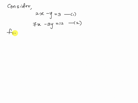 solve-the-system-by-the-substitution-method-be-sure-to-check-all-proposed-solutions-2x-y3-7x-3y12-29152