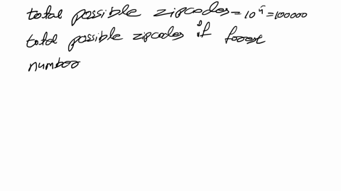 the-united-states-postal-service-currently-uses-5-digit-zip-codes-in-most-areas-how-many-zip-codes-are-possible-if-the-first-digit-cannot-be-zero-and-there-are-no-restrictions-on-the-other-d-72026